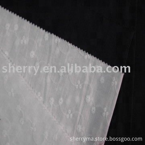Cotton plain voile woven nice design Combed fabric